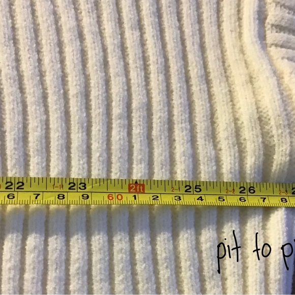 PrettyLittleThing Cream Ribbed Button Cardigan - Picture 8 of 8